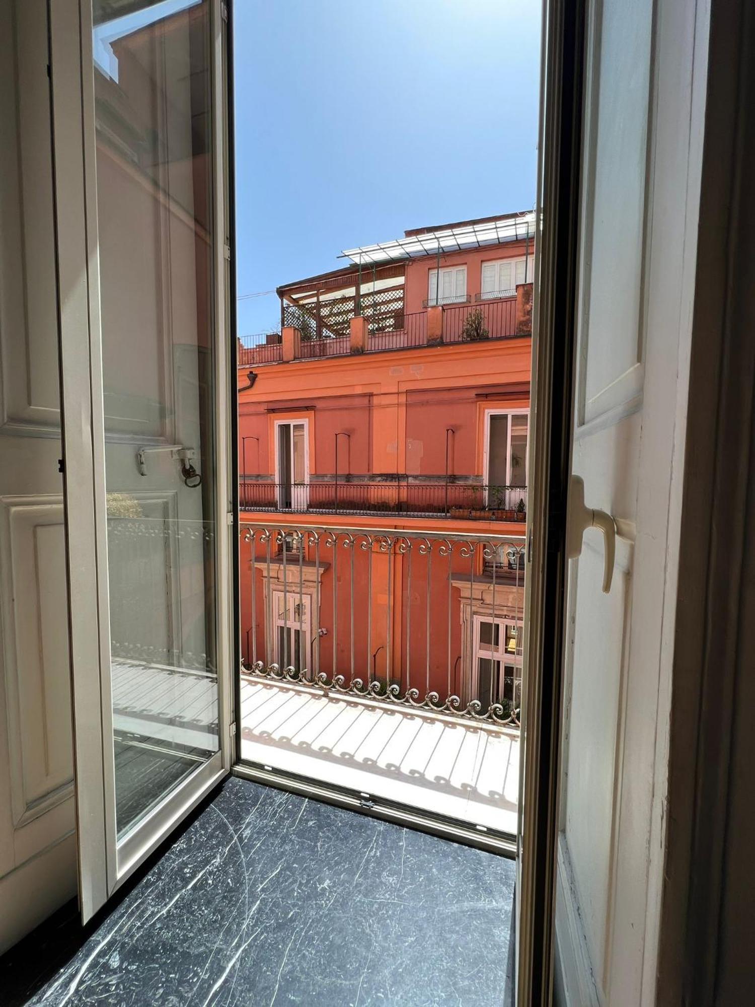 B&B Ruffo Di Bagnara Palazzo Monumentale Neapel Exterior foto